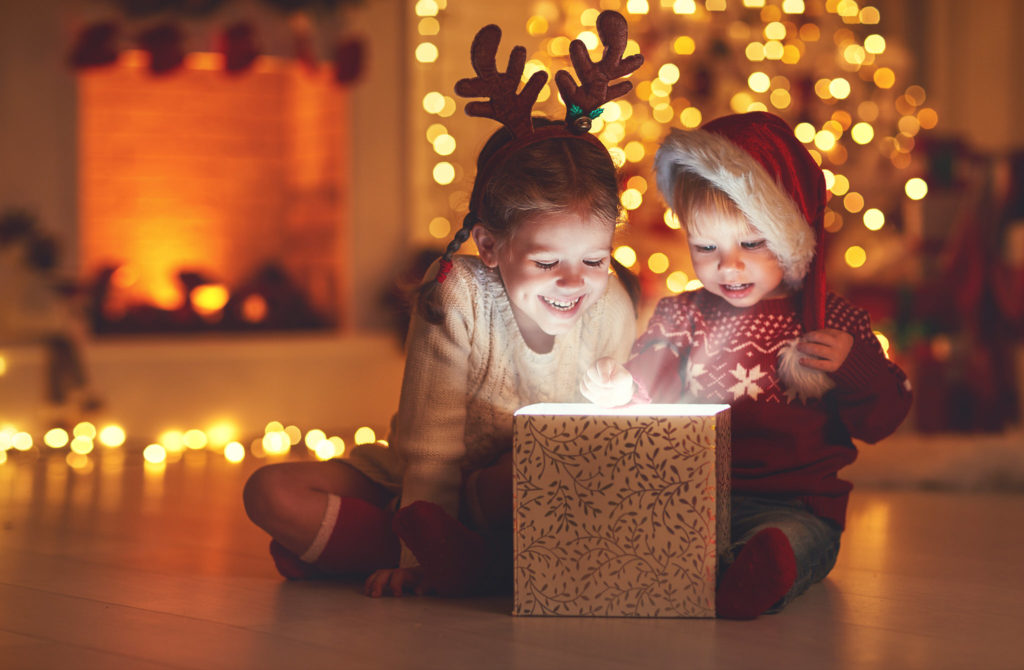 Tipps zur Weihnachtsfotografie: Weihnachtsfotos von Kindern