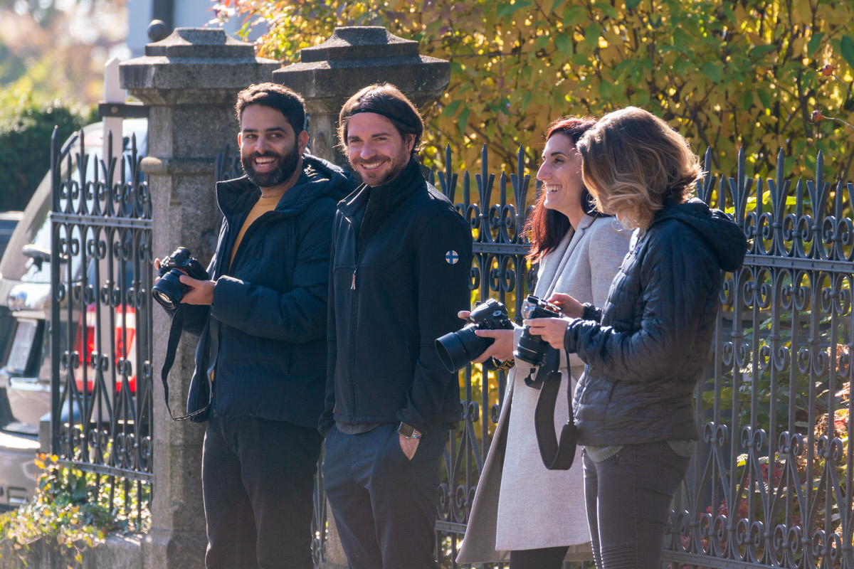 Photo d'un cours photo chez Swiss Photo Club